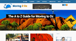 Desktop Screenshot of moving2oz.net